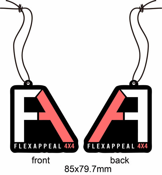 FlexAppeal4x4 Air Fresheners – Black "Nice" & "Flex Wax" Coconut