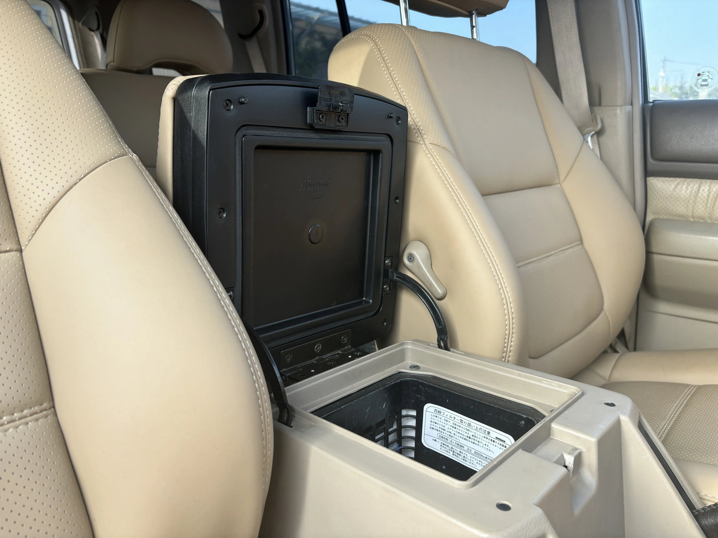 Nissan Patrol Y61 Centre Console Storage