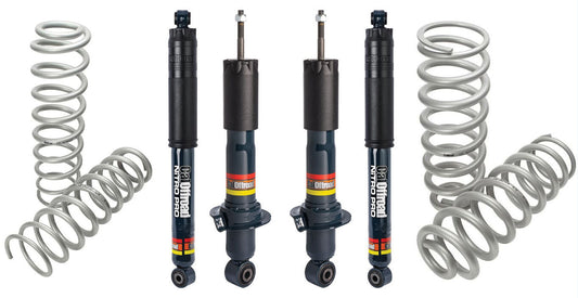 CalOffroad Nitro Pro Series 4x4 Lift Kit Tour Pack | 30MM Lift | Nissan Navara NP300 D23 2015 On Coil Spring Rear