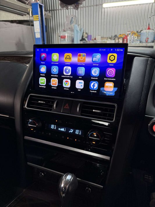 13.2" Android Head Unit for Nissan Patrol Y62 (2013–2024)