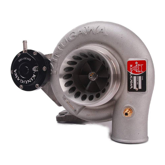Kinugawa Turbo 3" Anti-Surge TD05H-18G 6cm Bolt-on for Nissan Patrol TD42 Top Mount Oil-Cooled 180 Degree