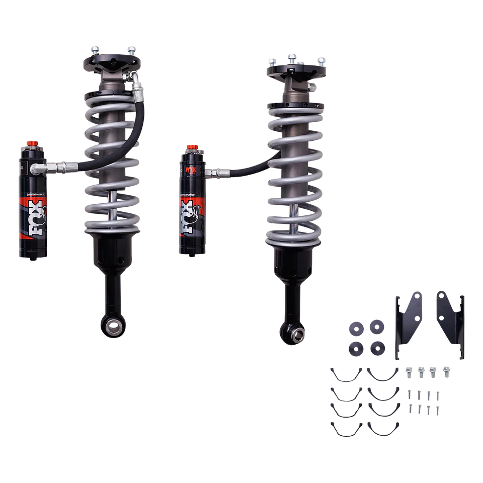Fox Performance Elite Series, 2.5 Coilover Reservoir Shock Adj (Pair), 0 - 2 INCH Lift. HEAVY DUTY | Toyota Landcruiser 
