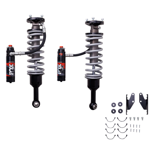 Fox Performance Elite Series, 2.5 Coilover Reservoir Shock Adj (Pair), 0 - 2 INCH Lift. HEAVY DUTY | Toyota Landcruiser 