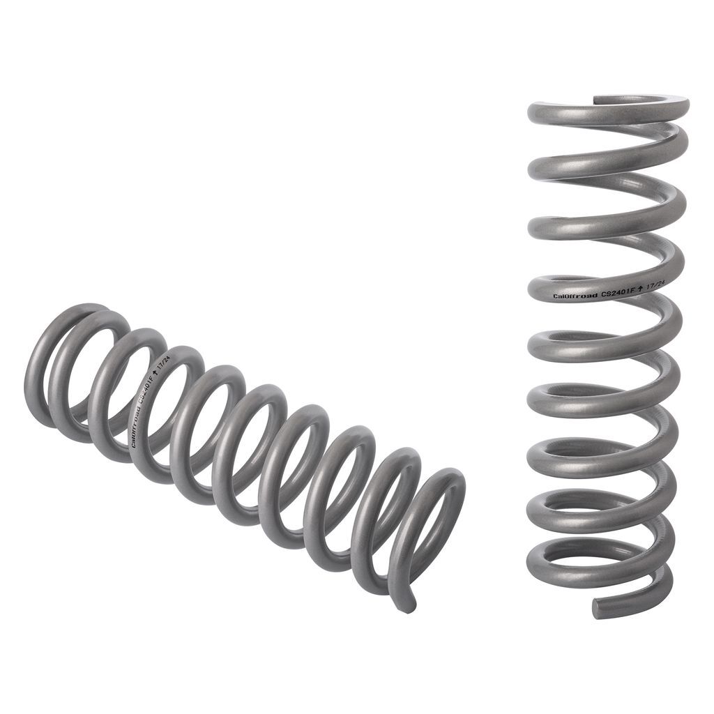 CalOffroad Nitro Pro Series Front Coil Springs | RAISED | Light Duty | Nissan Navara D40 2005 - 2015