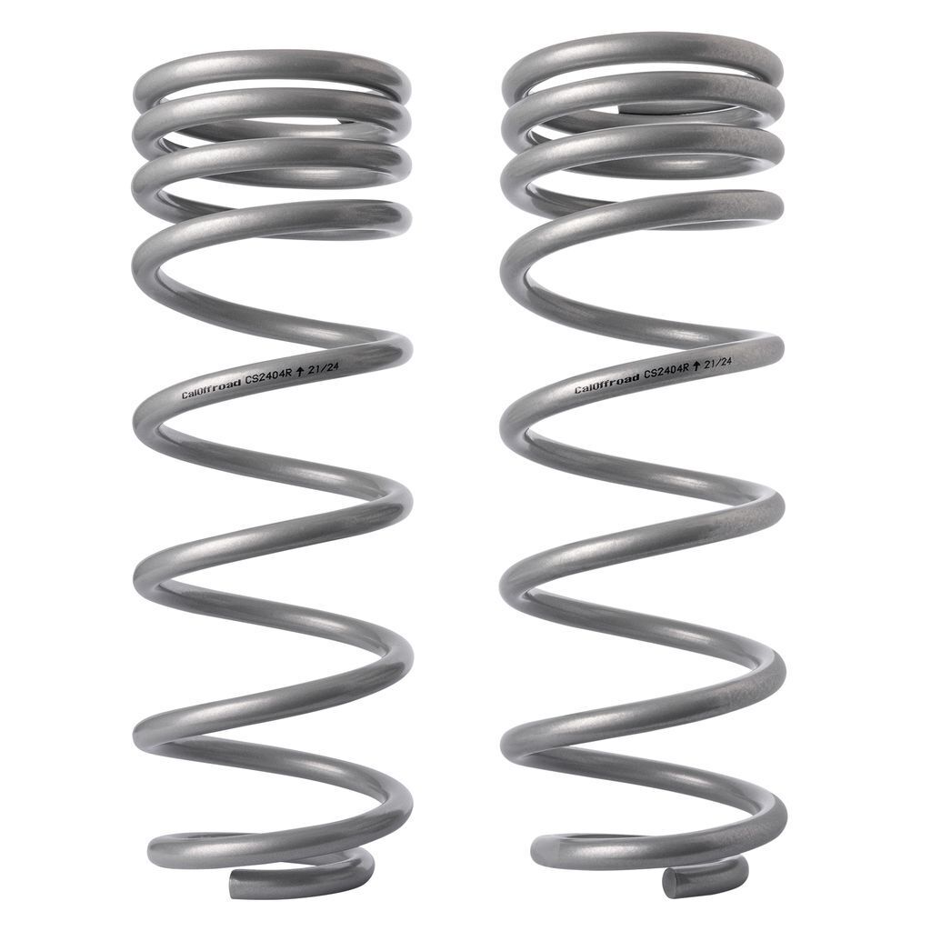 CalOffroad Nitro Pro Series Rear Coil Springs | RAISED | Light Duty | Nissan Navara NP300