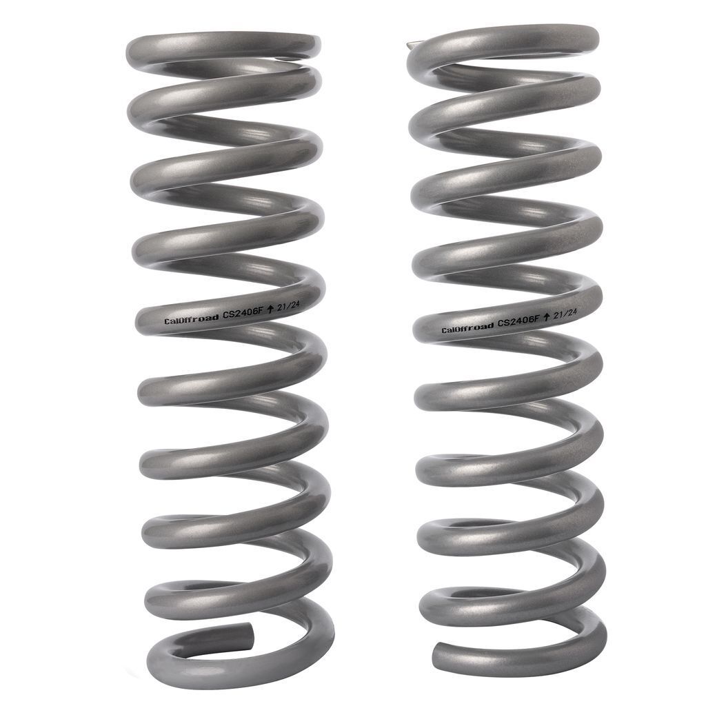 CalOffroad Nitro Pro Series Front Coil Springs | RAISED | Medium Duty | Nissan Navara NP300