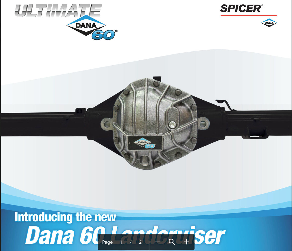 CalOffroad DANA 60 Diff Rear Track Correction | Toyota Landcruiser 76
