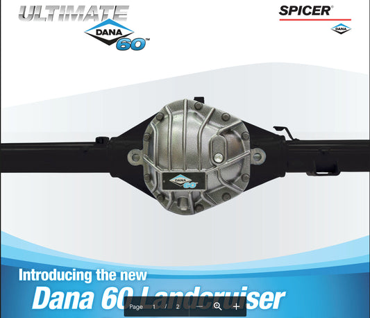CalOffroad DANA 60 Diff Rear Track Correction | Toyota Landcruiser 76