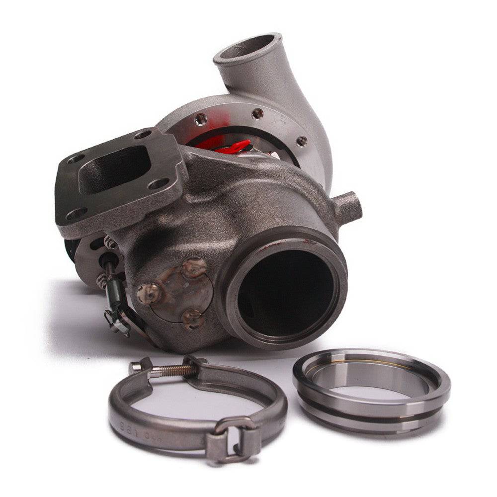 Kinugawa Turbo 3" Anti-Surge TD05H-16G 6cm 2.5" V-Band for Nissan Patrol TD42 Top Mount Water-Cooled 180 Degree