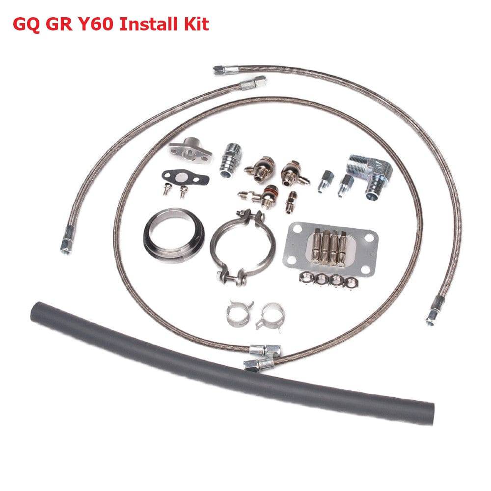 Kinugawa Turbo 3" Anti-Surge TD05H-16G 6cm 2.5" V-Band for Nissan Patrol TD42 Top Mount Water-Cooled 90 Degree