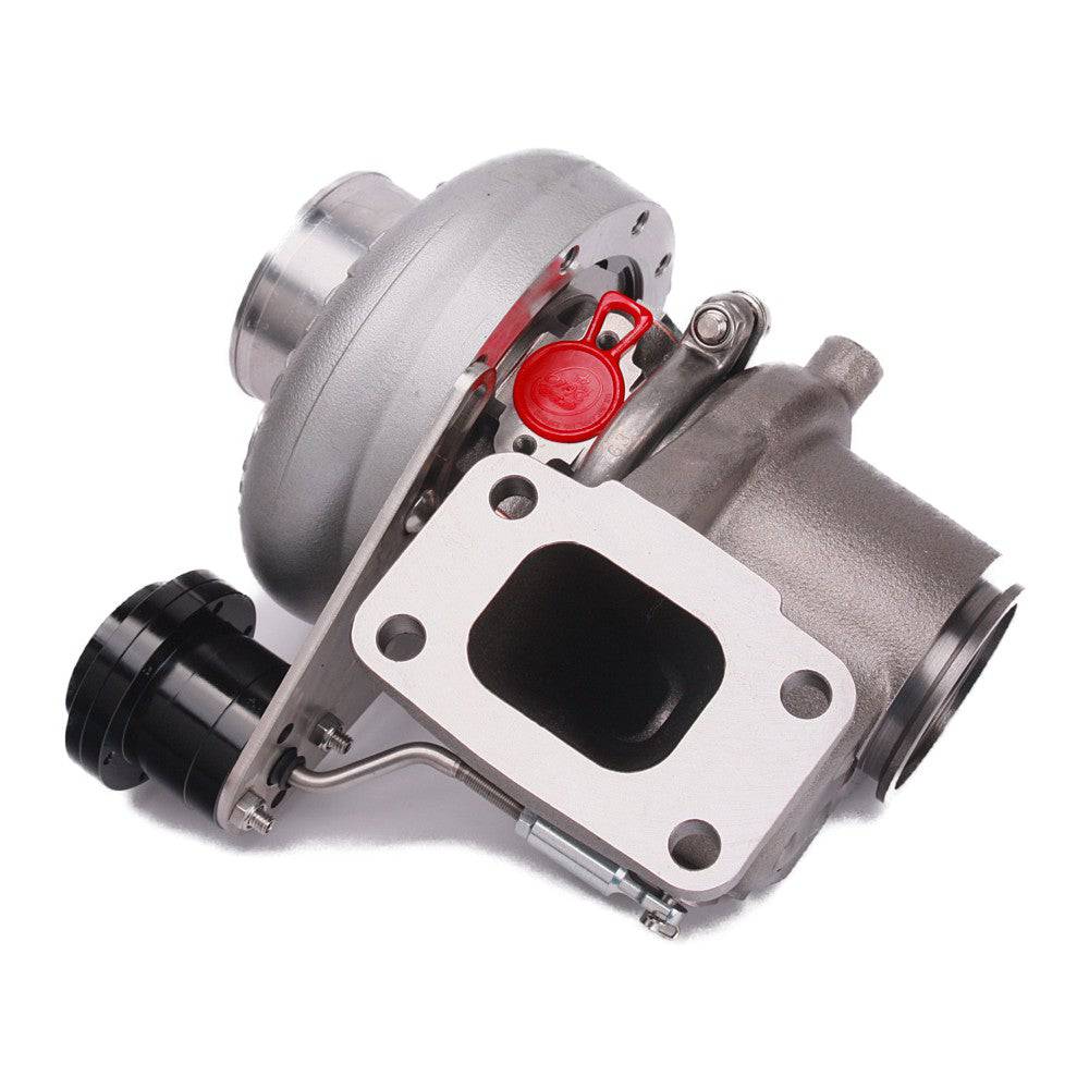 Kinugawa Turbo Ball Bearing 3" Anti-Surge TD05H-16G 6cm 2.5" V-Band for Nissan Patrol TD42 Top Mount Water-Cooled 90 Deg