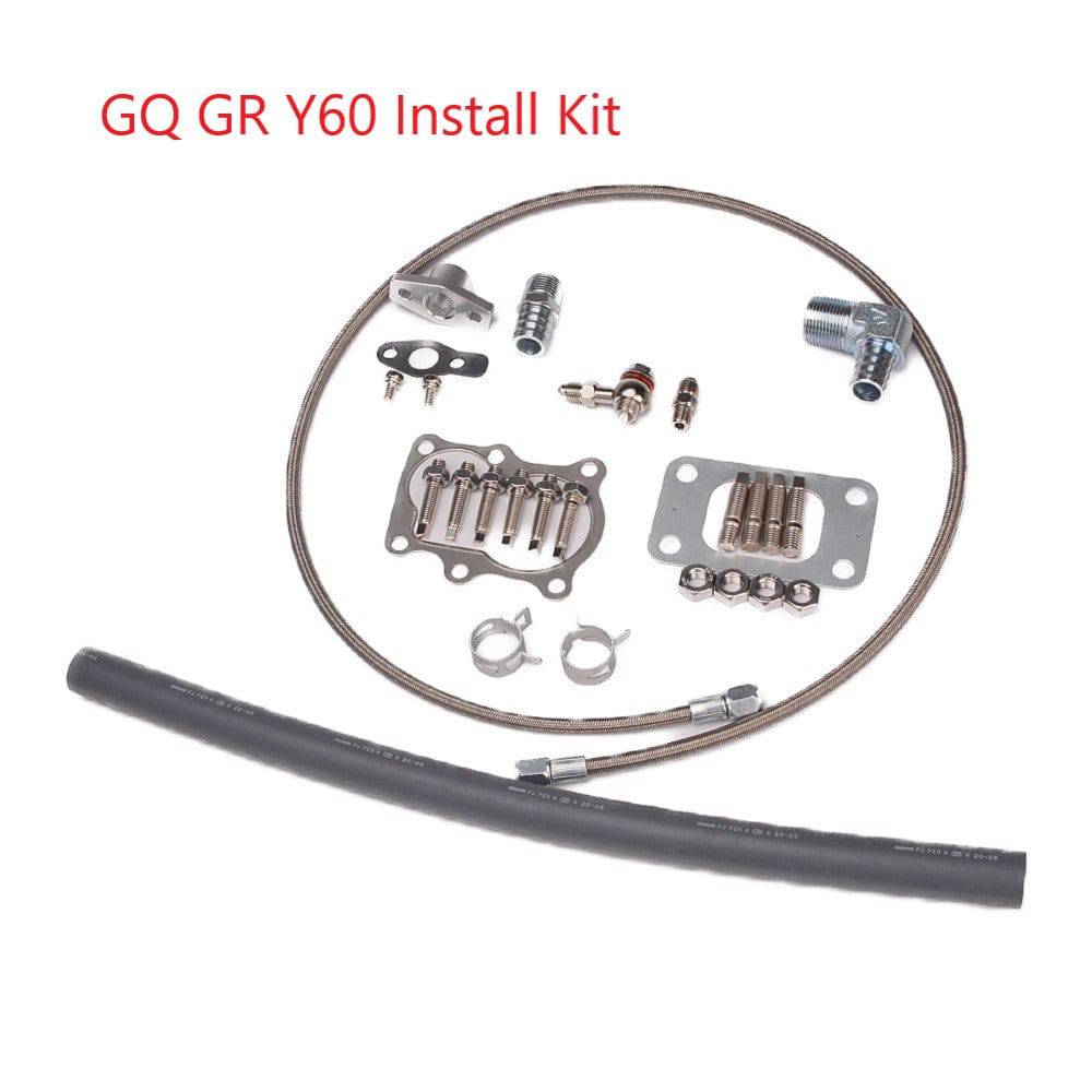 Kinugawa Turbo 3" Anti-Surge TD05H-16G 6cm Bolt-on for Nissan Patrol TD42 Top Mount Oil-Cooled 180 Degree