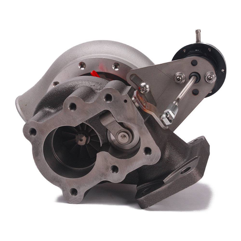 Kinugawa Turbo 3" Anti-Surge TD05H-16G 6cm Bolt-on for Nissan Patrol TD42 Top Mount Water-Cooled 90 Degree