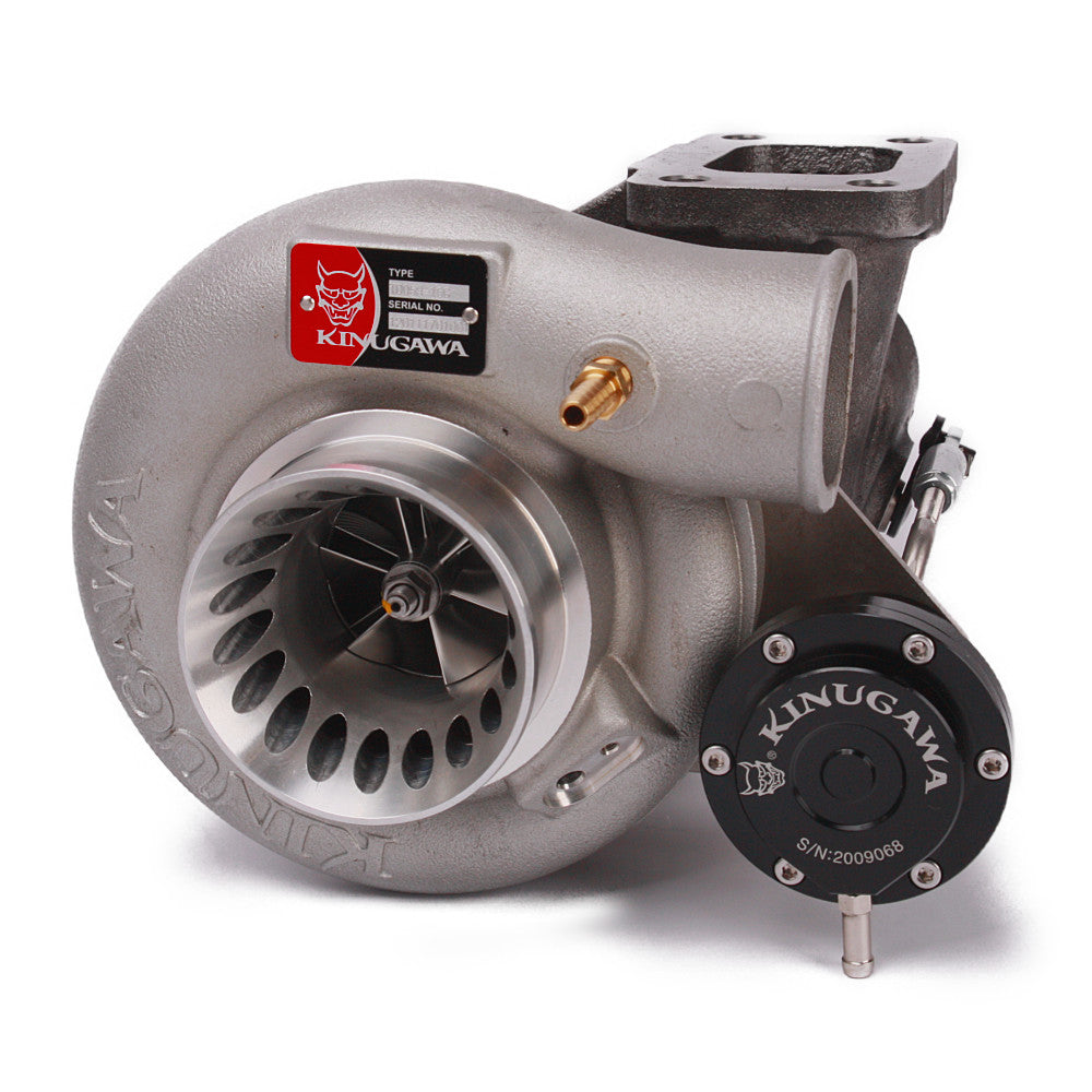 Kinugawa Turbo 3" Anti-Surge TD05H-16G 6cm 3" V-Band for Nissan Patrol TD42 Low Mount Water-Cooled
