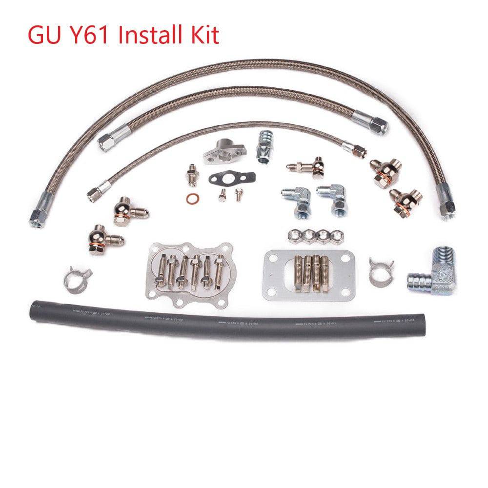 Kinugawa Turbo 3" Anti-Surge TD05H-18G 6cm Bolt-on for Nissan Patrol TD42 Top Mount Water-Cooled 180 Degree