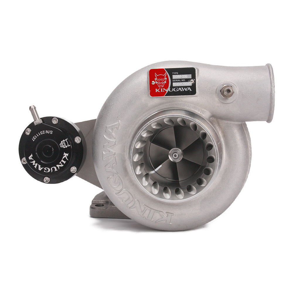 Kinugawa Turbo 3" Anti-Surge TD05H-18G 6cm 2.5" V-Band for Nissan Patrol TD42 Top Mount Water-Cooled 90 Degree
