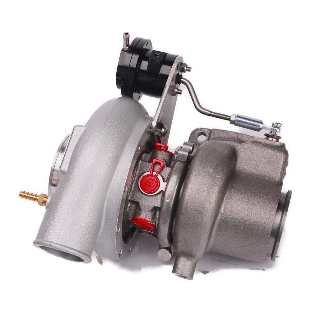 Kinugawa Turbo 3" Anti-Surge TD05H-20G 6cm 3" V-Band for Nissan Patrol TD42 Top Mount Water-Cooled 90 Degree
