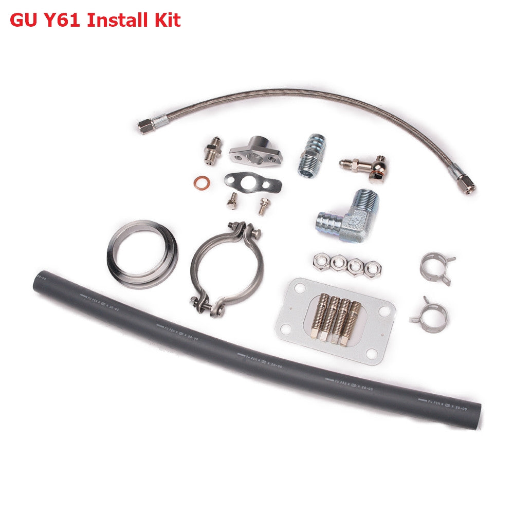 Kinugawa Turbo 3" Anti-Surge TD05H-16G 6cm 3" V-Band for Nissan Patrol TD42 Top Mount Oil-Cooled 90 Degree