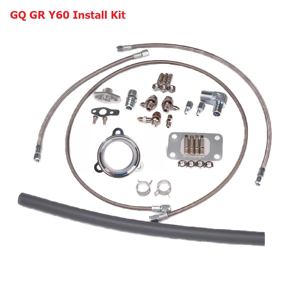 Kinugawa Turbo 4" Anti-Surge TD05H-18G 8cm DTS 3-Bolt 3" V-Band for Nissan Patrol TD42 Low Mount Water-Cooled