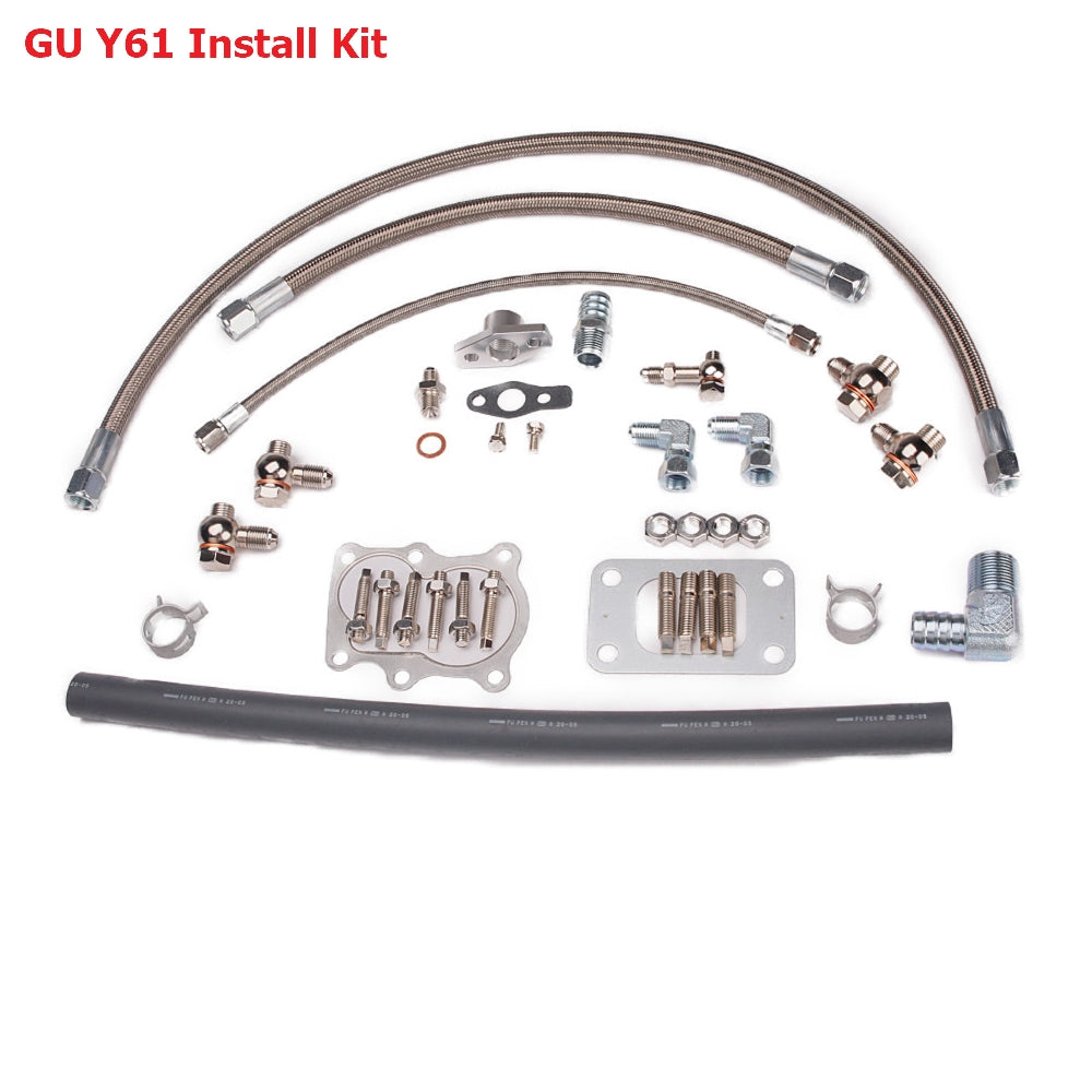Kinugawa Turbo Oil & Water Line Kit for Nissan Patrol Safari TD42 TD05 TD06 Water-Cooled Turbo w/ Bolt-On Turbine Housin