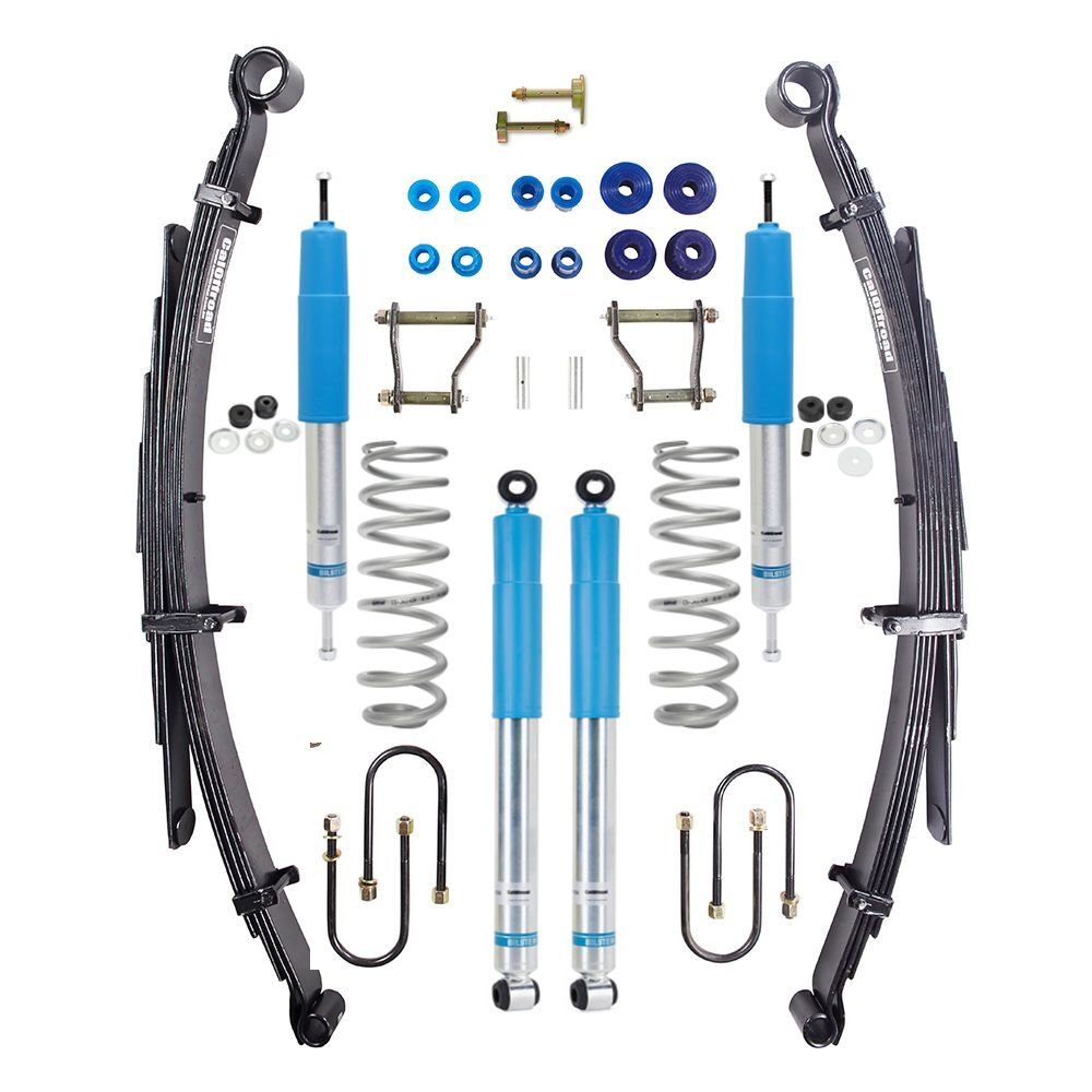 CalOffroad Platinum Series Lift Kit Tour Pack | 2 Inch Lift | Toyota Land Cruiser 79 Series | 4 Door